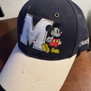 Vintage Disneyland Mickey M Hat